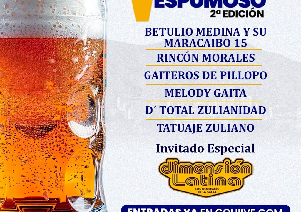 Segunda edición de “El Gaitazo Espumoso” reúne a los mejores gaiteros junto a La Dimensión Latina en la Terraza del CCCT